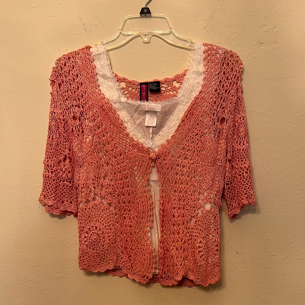 Tank & Crocheted Top Combo